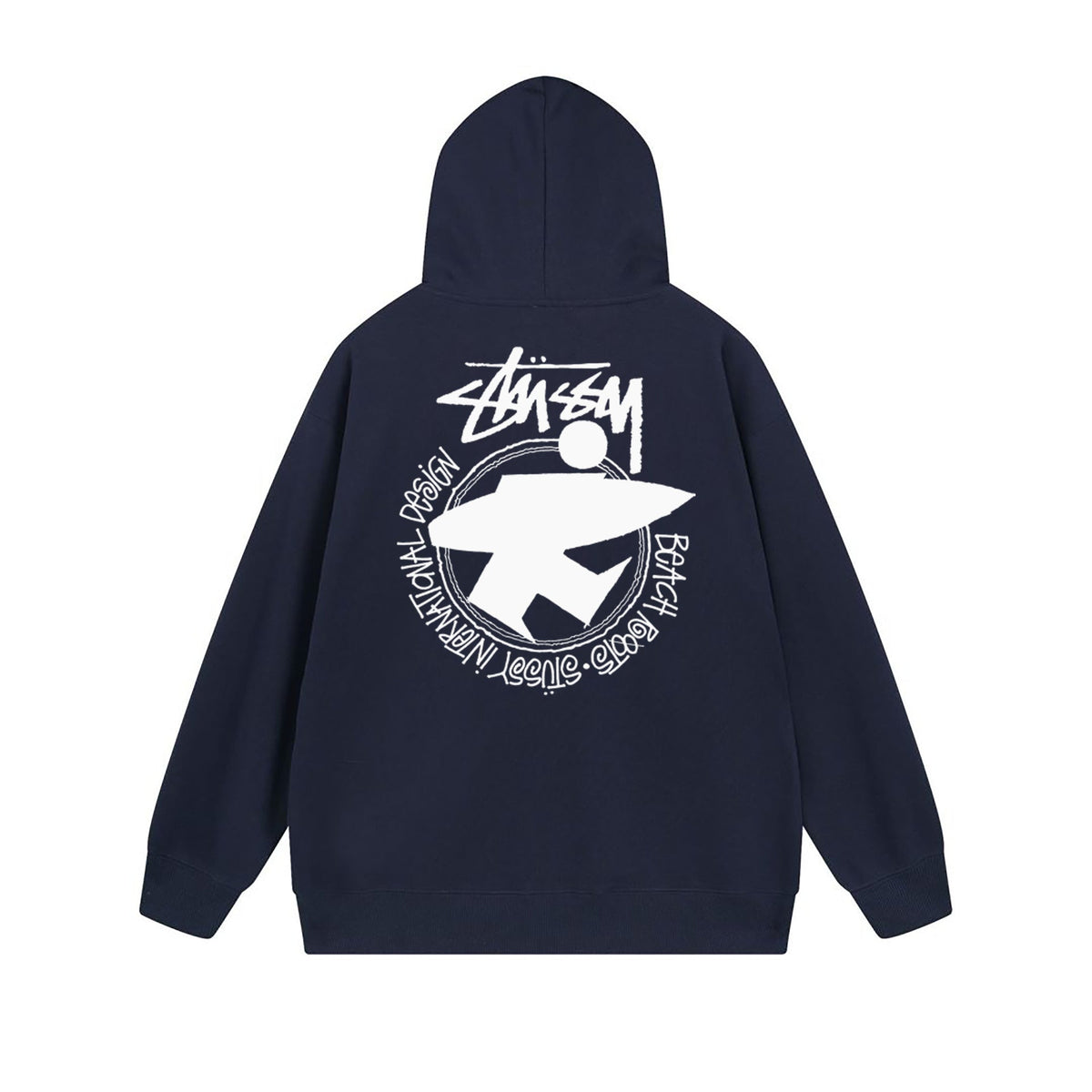 Stussy Hoodie Zip Cardigan Hooded Sweater