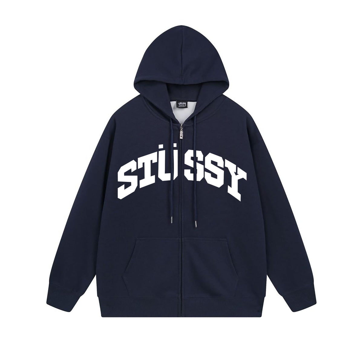 Stussy Hoodie Zip Cardigan Hooded Sweater