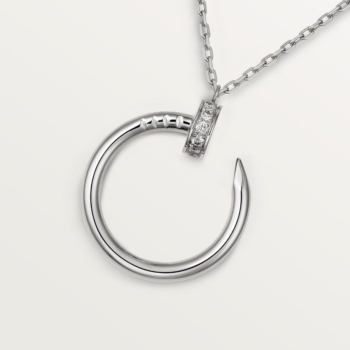 Cartier Juste Un Clou Plain Round Necklace