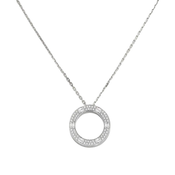Cartier Love Paved Necklace