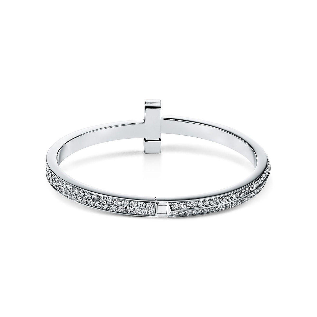 Tiffany Wide Hinged Bangle Bracelet