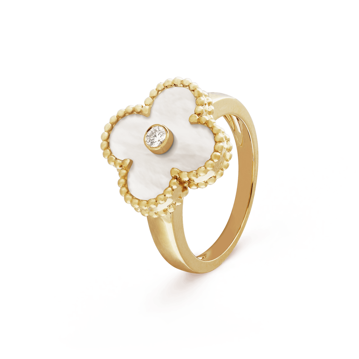 Van Cleef & Arpels Vintage Alhambra Pearl Ring